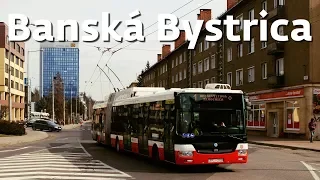 BANSKÁ BYSTRICA TROLLEYBUS | Trolejbusy v Banskej Bystrici [2017]