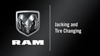 Jacking and Tire Changing | How To | 2021 Ram 1500 DT