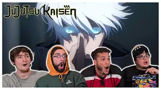 GOJO VS EVERYONE! | Jujutsu Kaisen S2E9 "Shibuya Incident – Gate, Open" REACTION