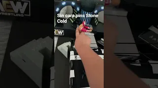 Sin cara pins Stone Cold