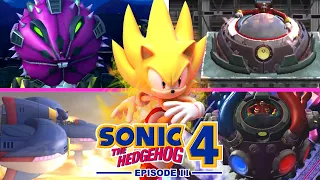 Sonic the Hedgehog 4: Episode II: All Bosses (As Super Sonic)