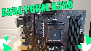 Моя ошибка - Asus Prime b350 Plus