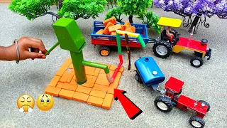 Top the most creatives science projects part #12 Sunfarming ! diy mini tractor plough machine