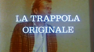 SCENEGGIATO TV RARISSIMO "LA TRAPPOLA ORIGINALE"  1982