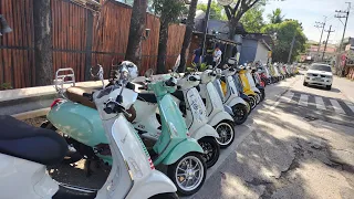 My First Vespa Group Ride