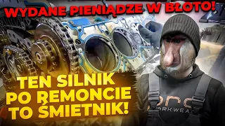 Błędy przy składaniu silnika🙄Rozbieram go po remoncie  4.2v8