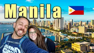 Americans 1st 48 hours in Manila. Philippines amazing city! Street food, parties, laughter, love!