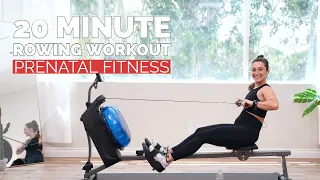 20 Minute Prenatal Rowing Machine Workout