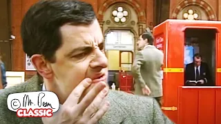 Mr Bean's Fare Dodging ! | Mr Bean Funny Clips | Classic Mr Bean