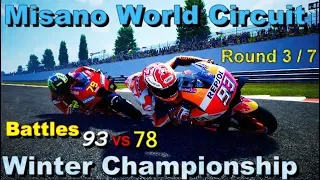 Battles to the last corner #SanMarinoGP | Winter Championship | #3 | MotoGP 2019 MOD | PC GAME