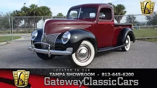 1940 Ford Pickup - Stock: #1396-TPA