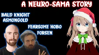 Asmongold & Forsen - Odessey of the Bald Knight & the Fearsome Hobo | A Neuro-Sama Story