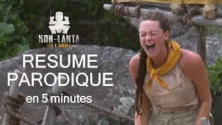 KOH LANTA LES 4 TERRES - RESUME PARODIQUE EN 5 MINUTES - EPISODE 7