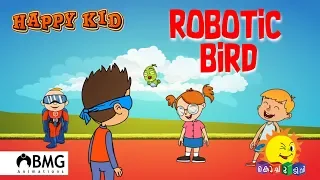 Happy Kid | Robotic Bird | Episode 75 | Kochu TV | Malayalam