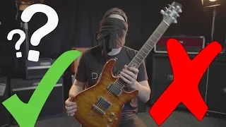 Can I recognize my own guitars BLINDFOLDED?!