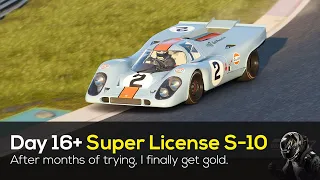 FINALLY GOLD for the Super License FINAL EXAM (S-10) - Gran Turismo 7 -GT7  Gameplay & Playthrough