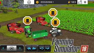 fs 16 How To harvest Sugar seeds ? farming simulator fs 16 | fs 16 timelapse | #fs16