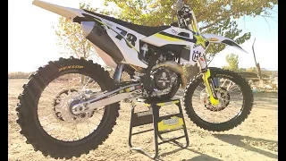 First Ride 2018 Rockstar Edition Husqvarna FC450 -Motocross Action Magazine