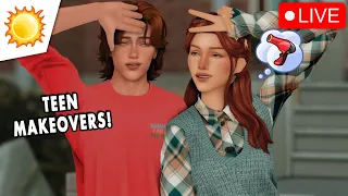 Giving my teens CC makeovers!💄(Streamed 02/10/23)