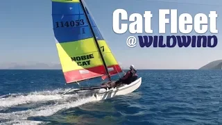 The Wildwind Greece Catamaran Fleet -  guided tour!