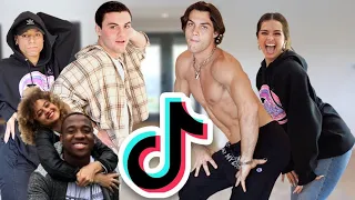 Learning Tik Tok Dances From Larray & Addison Rae - Dolan twin Reaction