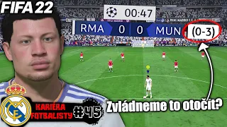 ZVLÁDNEME OTOČIT PŘÍŠERNĚ ROZEHRANÝ DVOJZÁPAS? [Kariéra hráče FIFA 22 - #45]