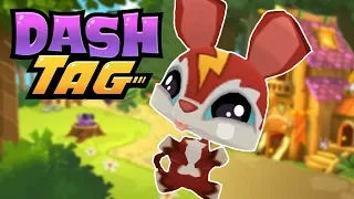 Playing Dash Tag for the First Time! | Dash Tag Animal Jam