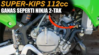 Generasi Terbaru Super KIPS‼️Cuma 112cc Gak Kalah Kenceng Sama Ninja 2-Tak…