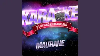 Du Mal — Karaoké Avec Chant Témoin — Rendu Célèbre Par Maurane