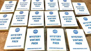 60's & 70's VINTAGE BASEBALL CARD MYSTERY PACKS FROM EBAY! (Mystery Box Monday)