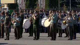 Репетиция парада Победы в период коронавируса