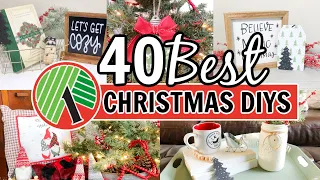 40 DOLLAR TREE DIY CHRISTMAS IDEAS and HACKS that don't look cheap