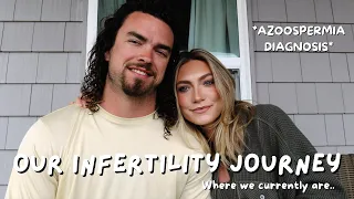 OUR INFERTILITY JOURNEY | Episode 1, Male Factor Infertility, & Azoospermia Diagnosis ❤️‍🩹