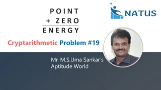 Cryptarithmetic Addition | Problem #19 | POINT+ZERO=ENERGY