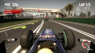 F1 2010 - Melbourne Grand Prix Circuit - Melbourne (Australian Grand Prix) - Gameplay