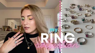 Come check out my ring collection :)