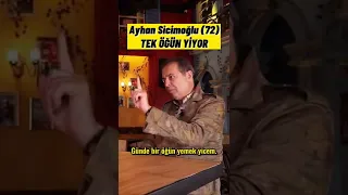 Ayhan SİCİMOĞLU - Tek Öğün Beslenme