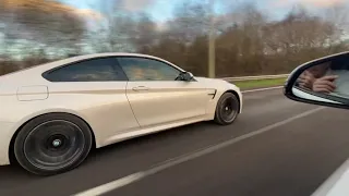BMW F80 M3 VS M4! Rolling from 20mph