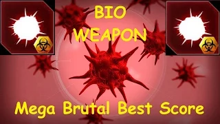 BIO WEAPON - MEGA BRUTAL BEST SCORE | Plague Inc: Evolved #9