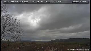 29 April 2024 - Lochgelly WeatherCam Timelapse