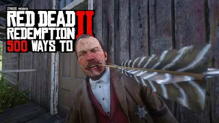 500 Ways To Die in Red Dead Redemption 2 (PART 12)