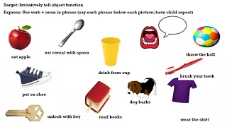 Speech Therapy Techniques | Naming Objects Forming and Expanding Sentences