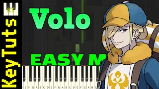 Volo Battle [Pokemon Legends: Arceus] - Easy Mode [Piano Tutorial] (Synthesia)