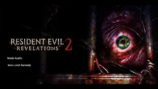 Resident Evil Revelations 2 Modo Asalto leon s kennedy 1 Mision -04 Normal Todos Los Emblemas