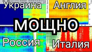 ЛУЧИ всплески продолжаются обзор графиков Резонанса Шумана из разных стран 29.06.2021 и 30.06.2021