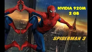 CAN YOU RUN : Spider-Man 3 (2007) On Nvidia 920M 2GB