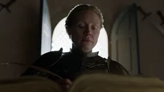 Brienne Of Tarth Writes Legend of Jaime Lannister - King Slayer - Game Of Thrones Season 8 Episode 6