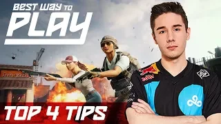 PUBG Pro Shares 4 Tips to Win - Best Way to Play