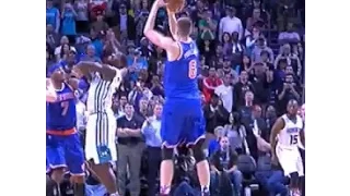 Kristaps Porzingis knicks ALL 41 "DEEP" 3 POINTERS. Through 40 Games.