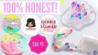 100% HONEST Underrated Instagram Slime Shop Review! Non-Famous US Slime Package Unboxing